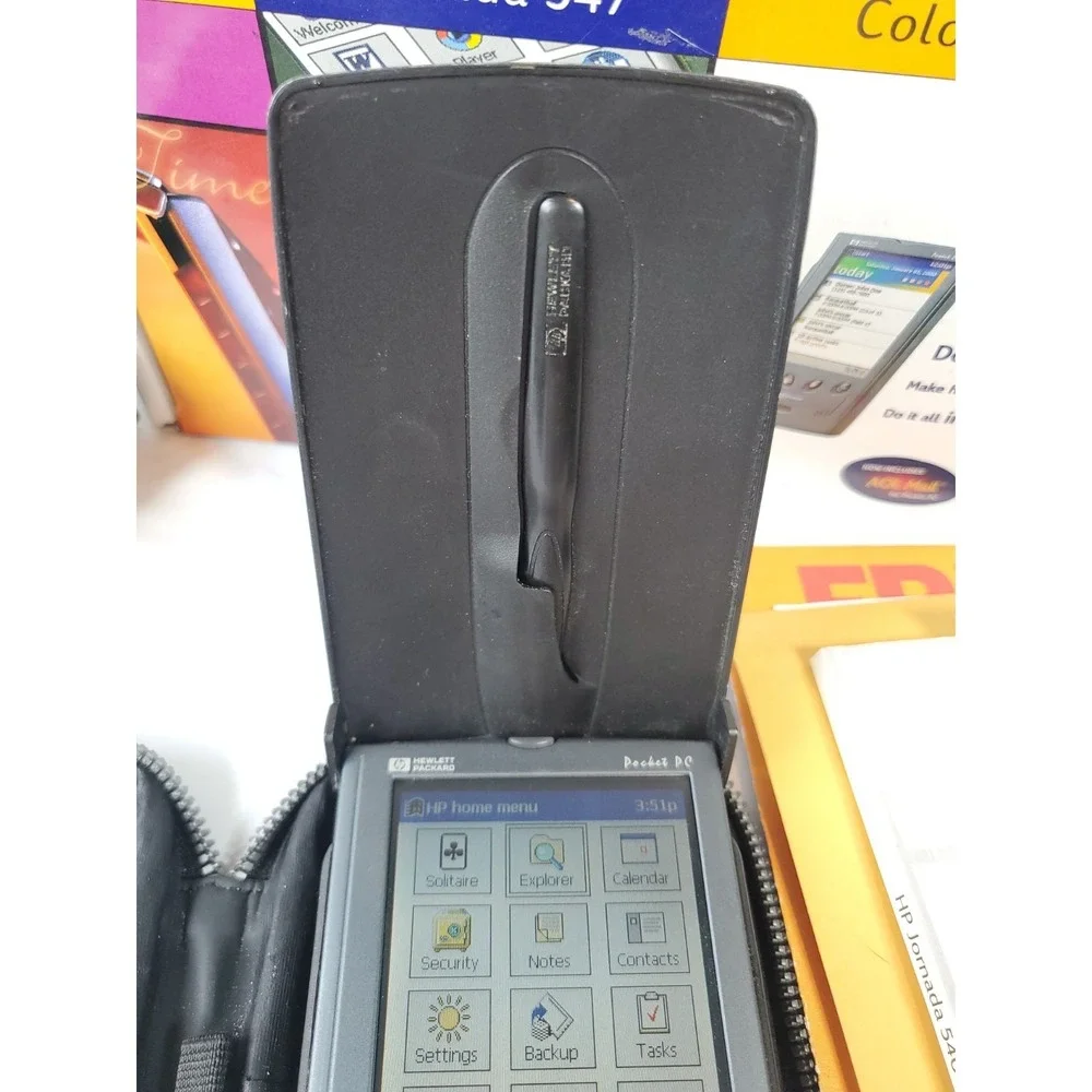HP Jornada 547 Color Pocket PC 32MB RAM, 16MB ROM. Fast 32-bit processor WORKING